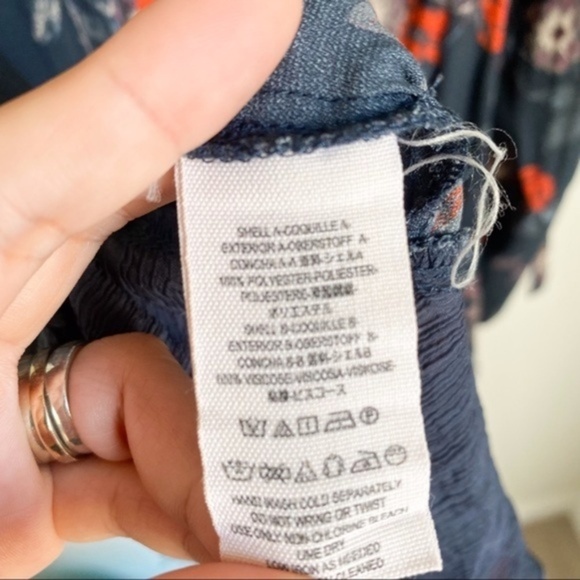 Free people Pebble Crepe So Fine Smoked Tunic Top - Picture 8 of 12